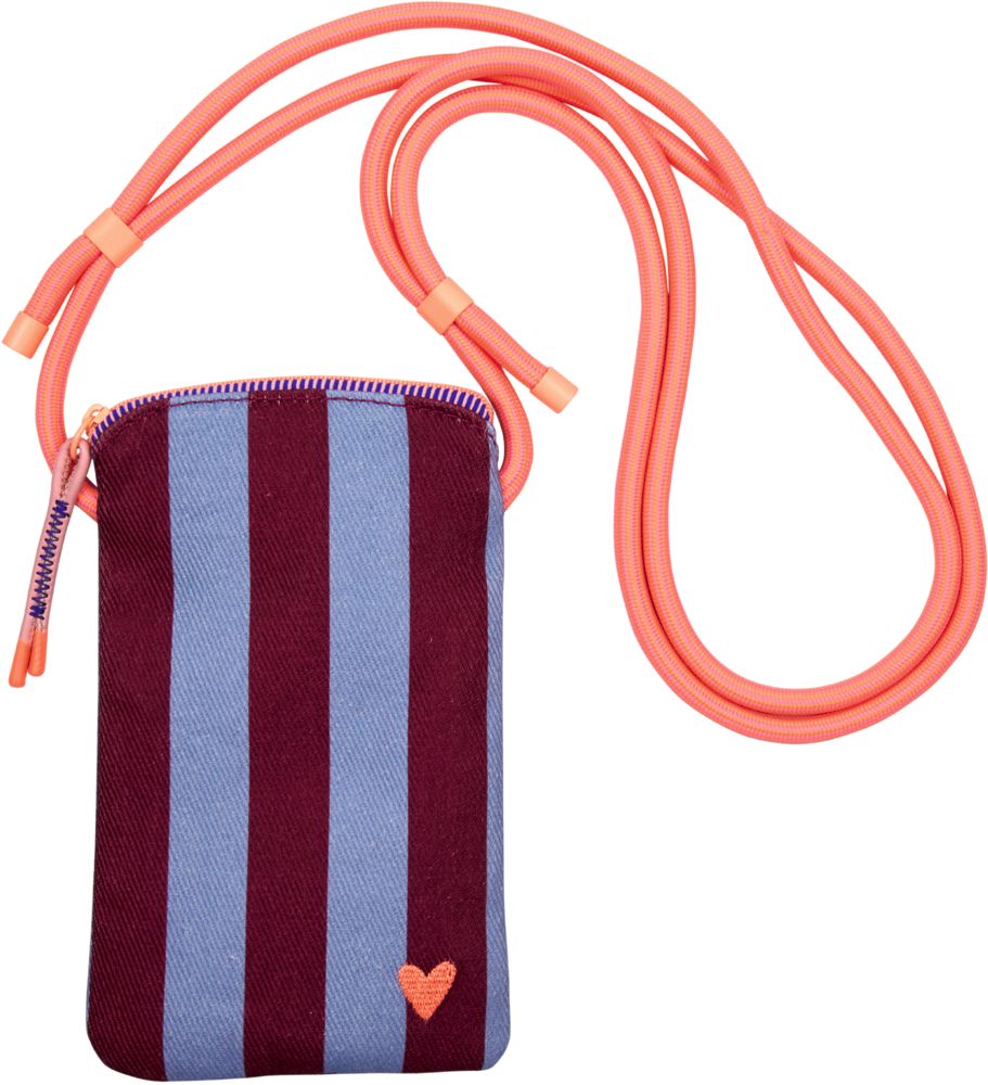 Die Spiegelburg Little Secrets Handytasche blau gestreift