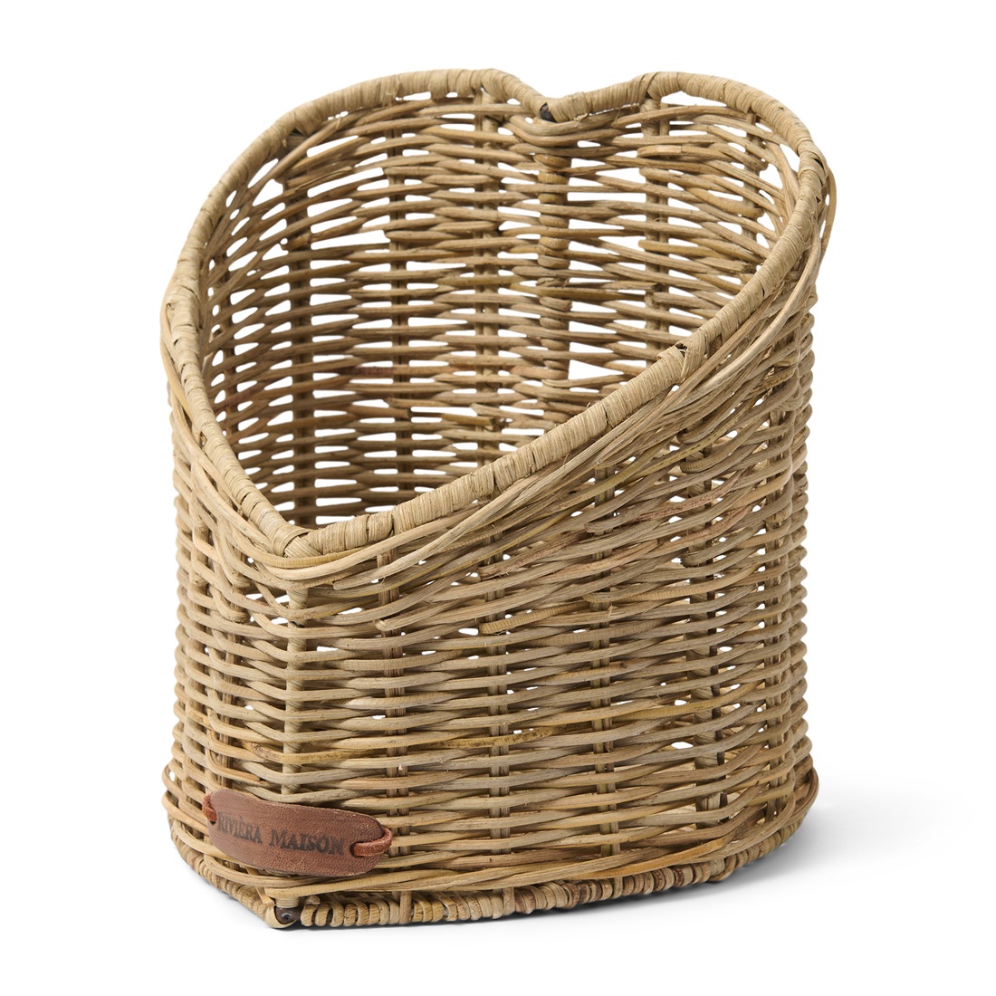 Riviera Maison Rustic Rattan Utensilienhalter Herz