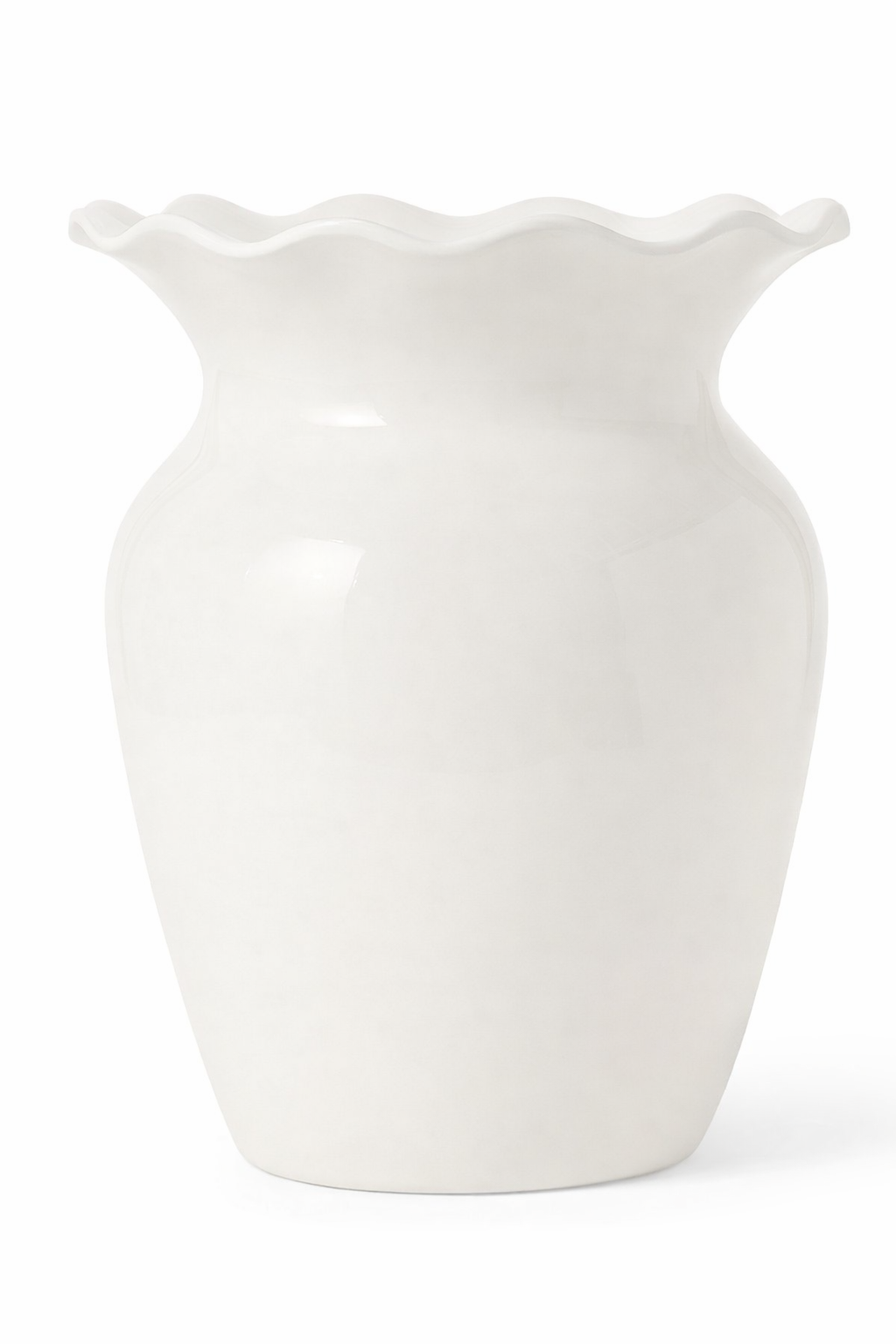 Lexington Vase Wave mit Wellenrand