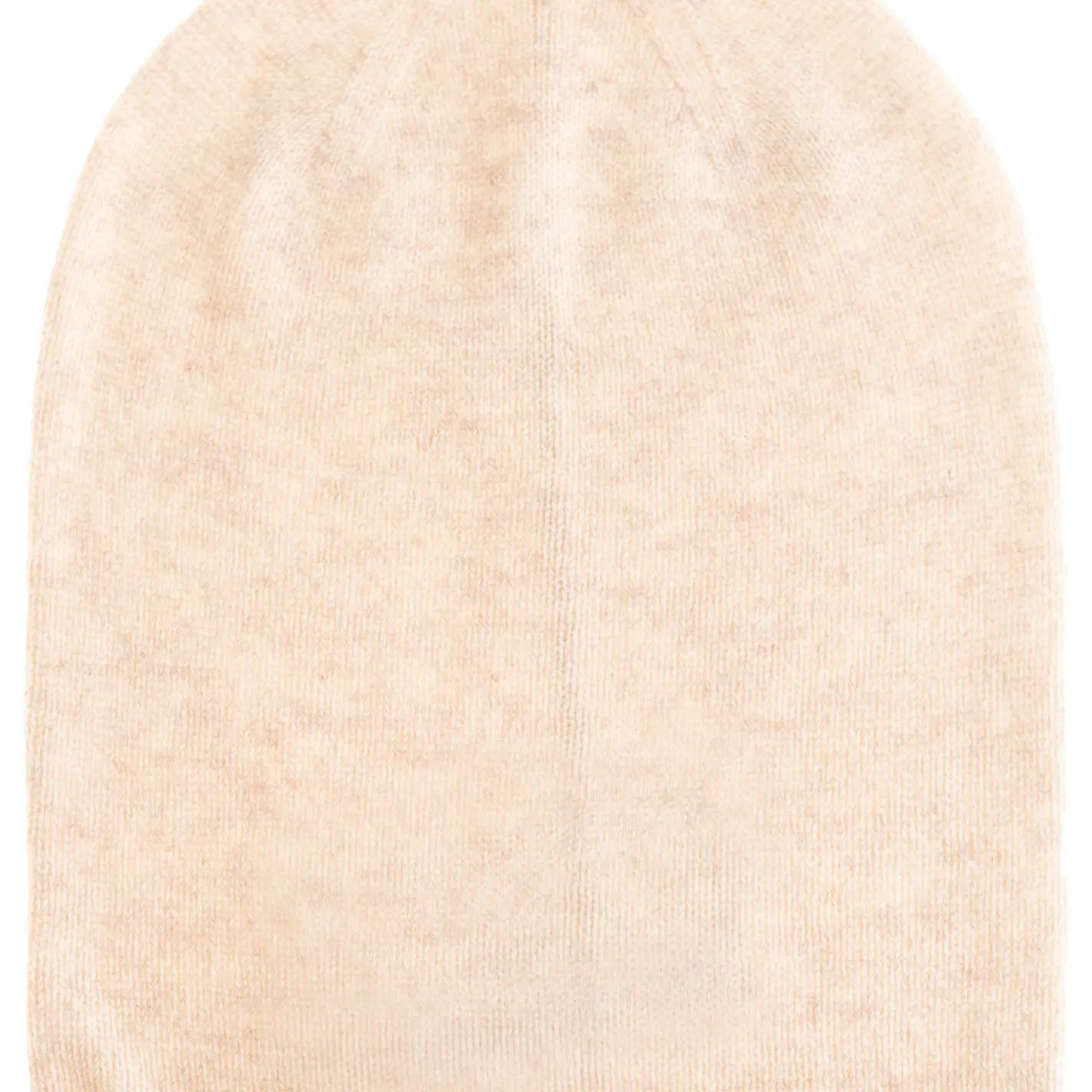 Zwillingsherz 100% Cashmere Beanie hellbeige