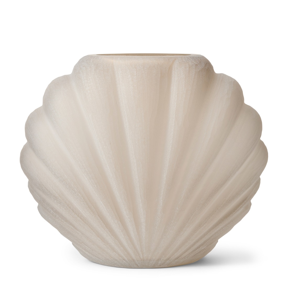 Riviera Maison Vase Muschel gefrostet L