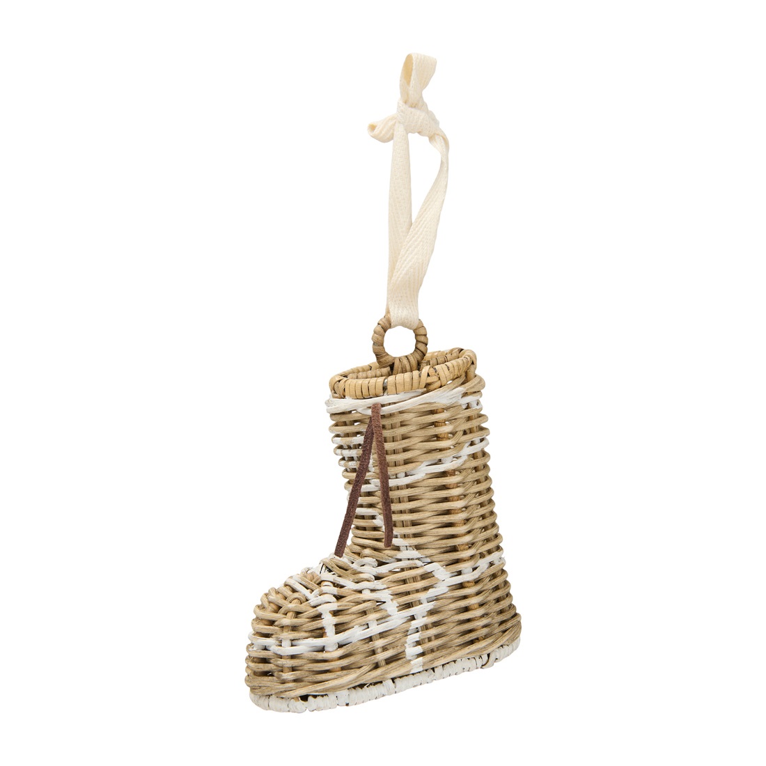 Riviera Maison Rustic Rattan Anhänger Schneestiefel