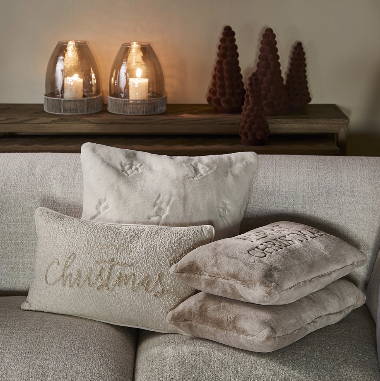 Riviera Maison Kissen Merry Christmas 50 x 30 cm
