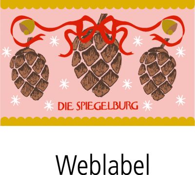 Die Spiegelburg Kissen Kiss me 50 x 35 cm - festliche Weihanchten