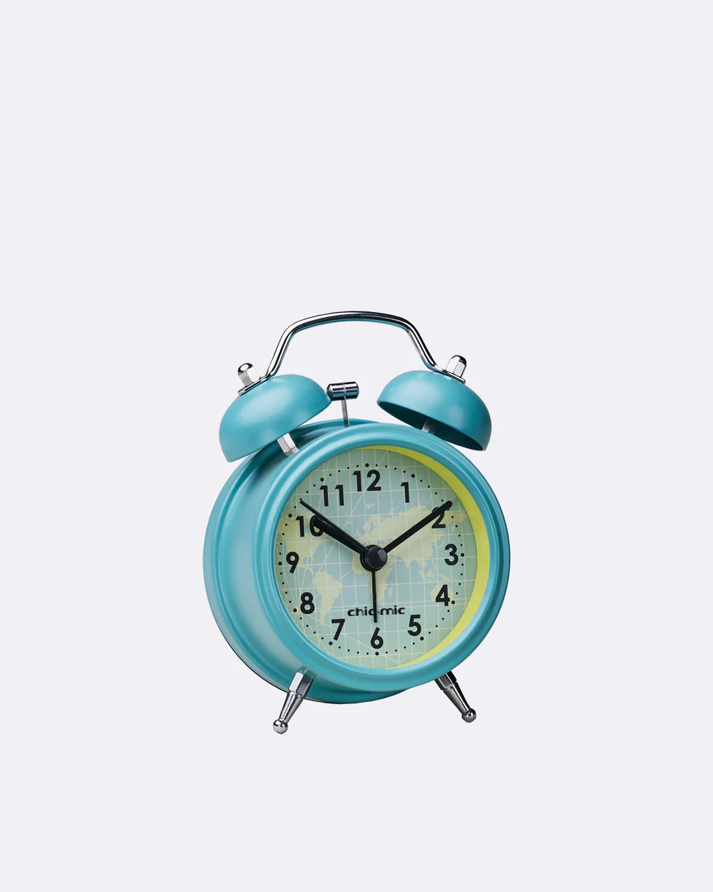 chic.mic Retro Wecker mit Licht & Glockenalarm time traveller