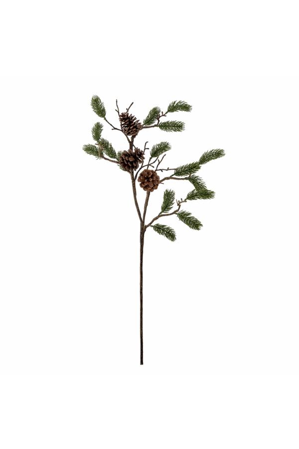 Bloomingville Zweig Pine mit Zapfen Höhe 73 cm