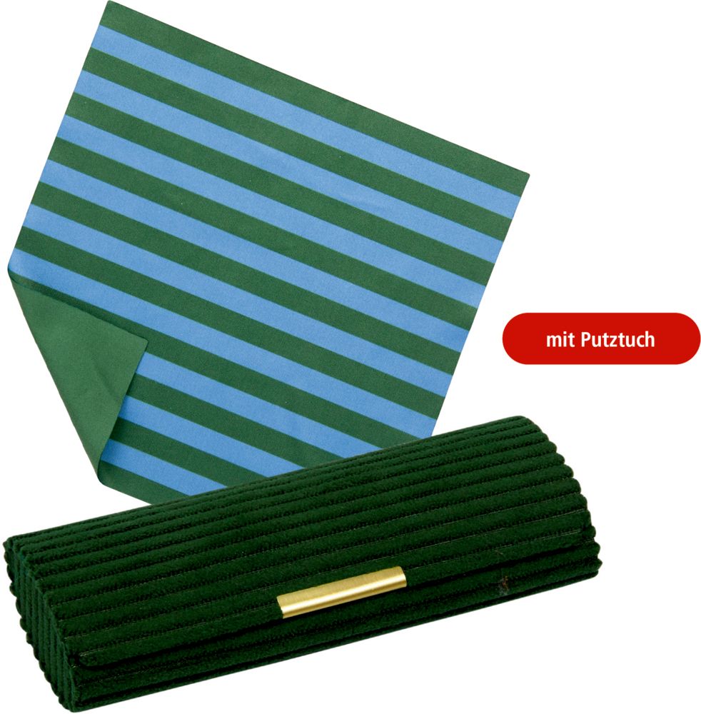Die Spiegelburg Brillenetui Cord mit Putztuch
