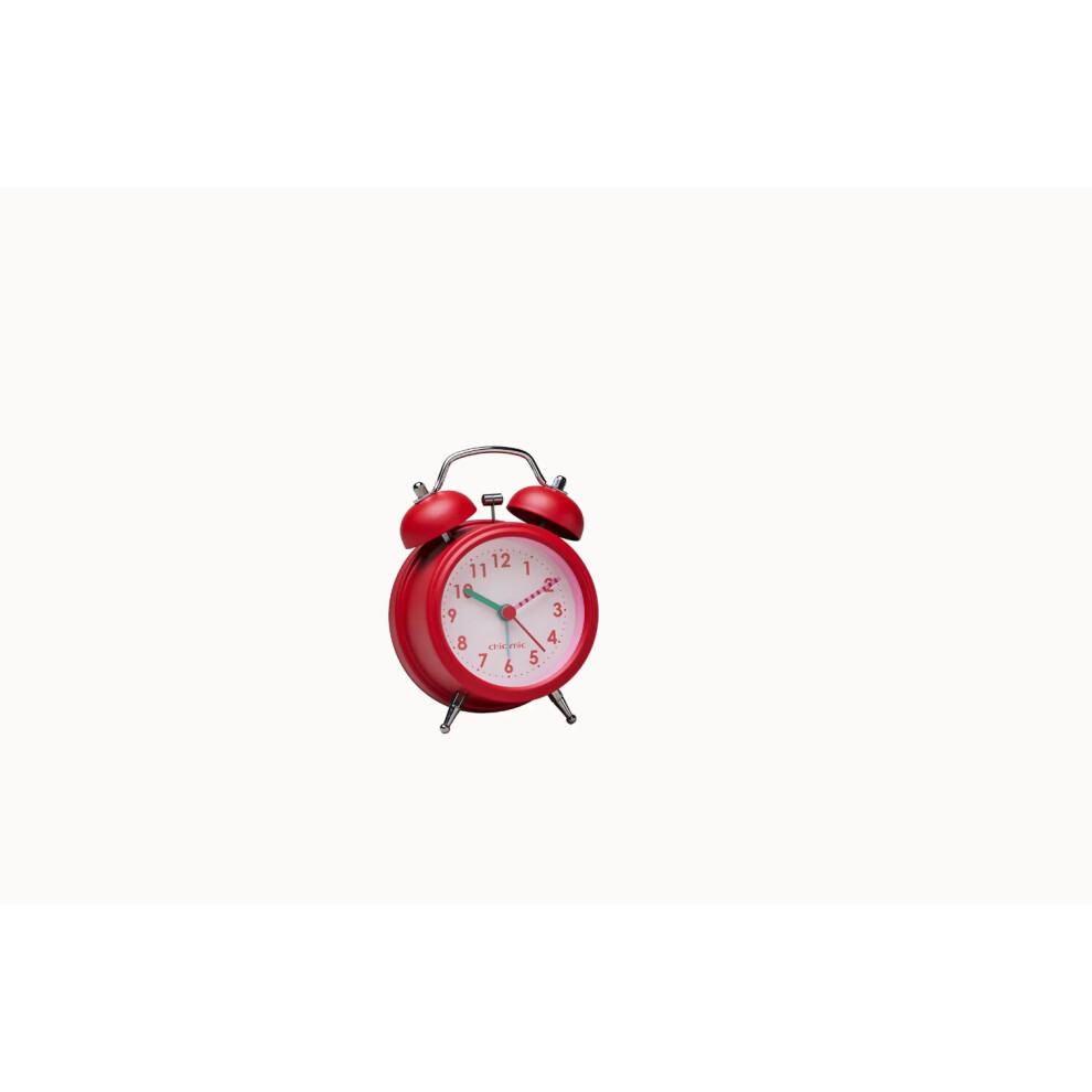 chic.mic Retro Wecker mit Licht & Glockenalarm Sundown