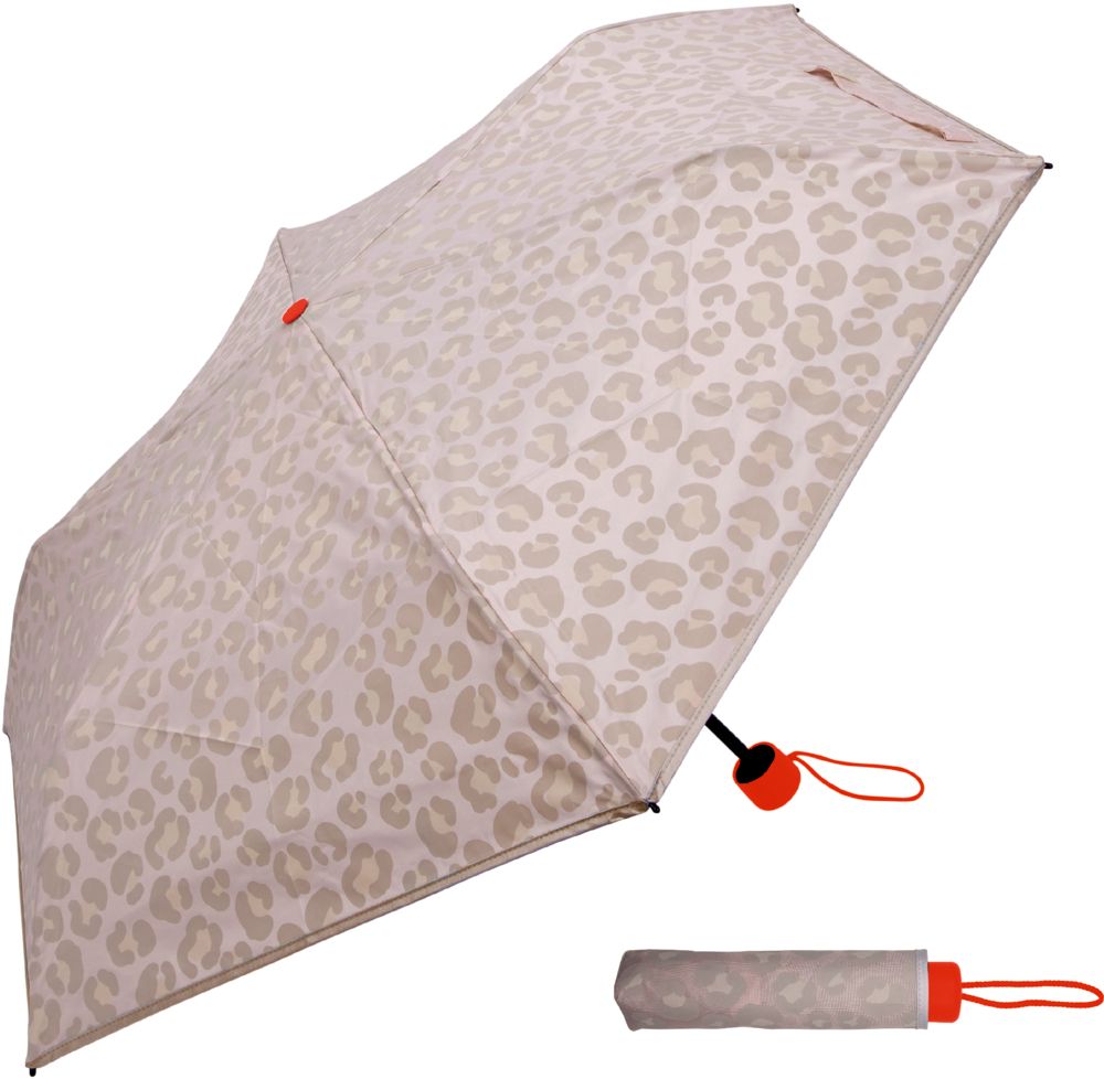 Die Spiegelburg Taschenschirm Leo beige - shine bright (reflektierendes Material!)
