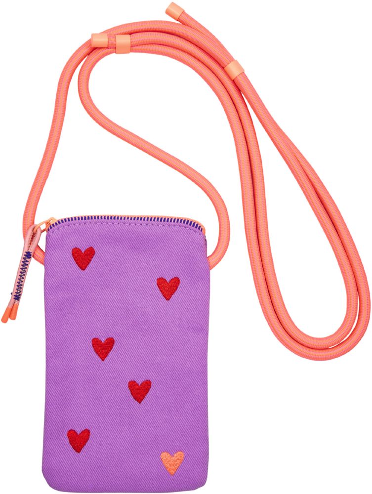Die Spiegelburg Little Secrets Handytasche lila / Herzen