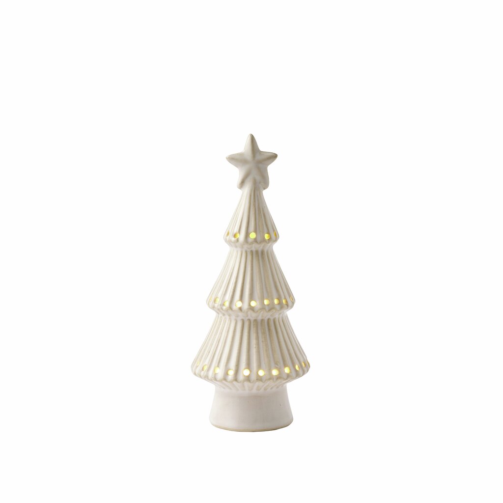 Lene Bjerre LED Weihnachtsbaum Mythel weiss 7 x 7 x 17,2 cm