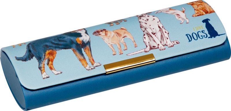 Die Spiegelburg Brillenetui Hunde mit Putztuch - I love Cats and dogs