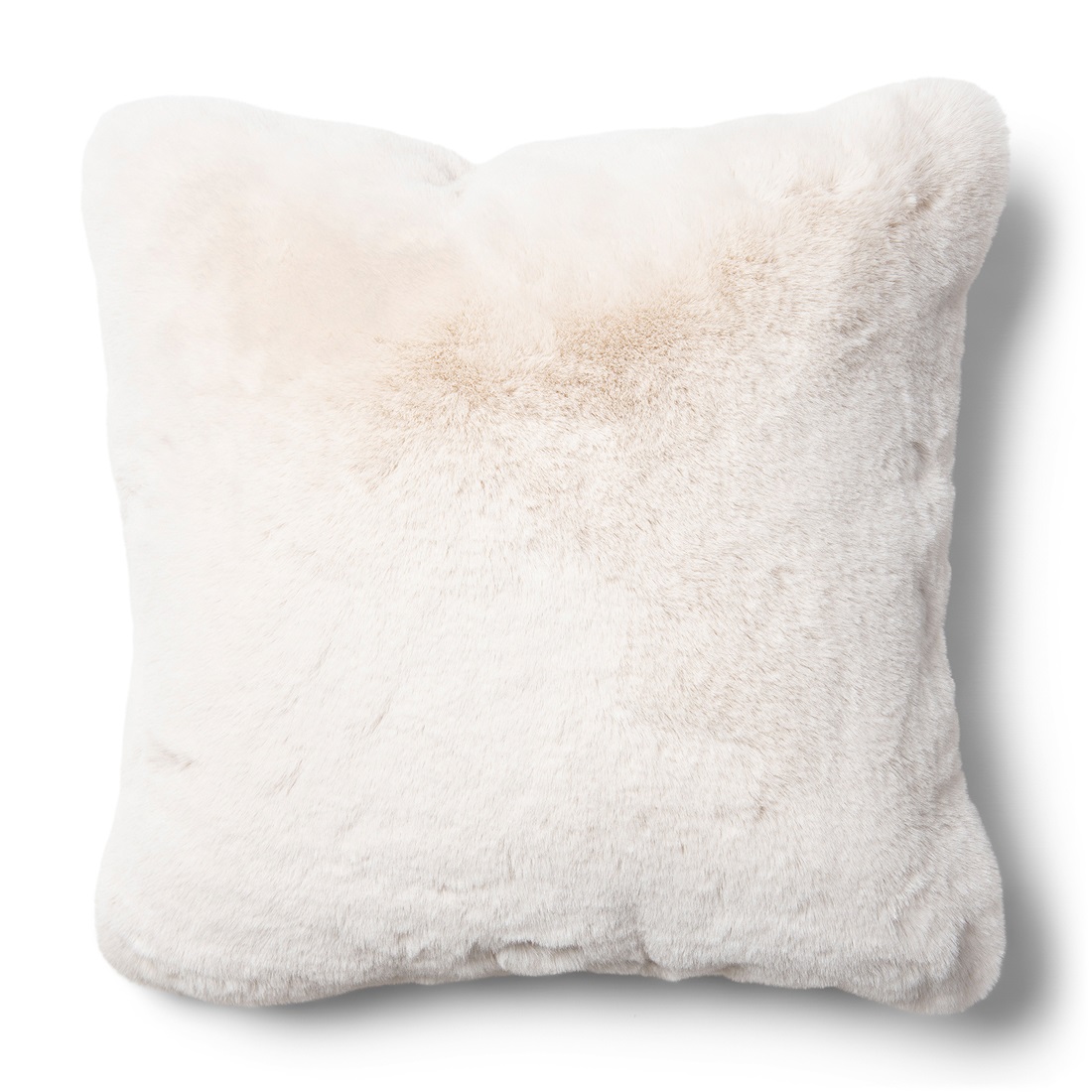 Rivièra Maison Kissen Kunstfell creme 50 x 50 cm