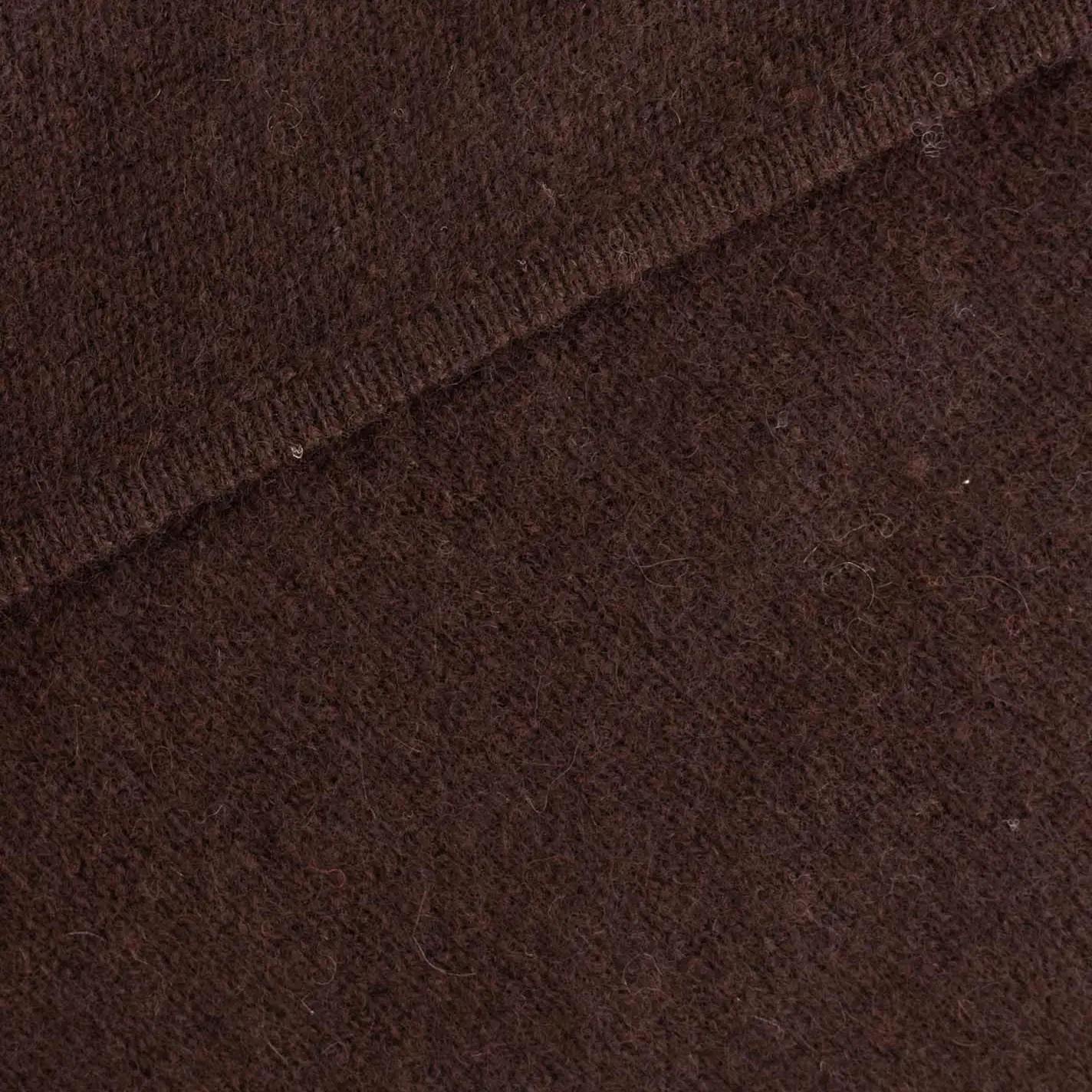 Zwillingsherz 100% Cashmere Dreieckstuch braun