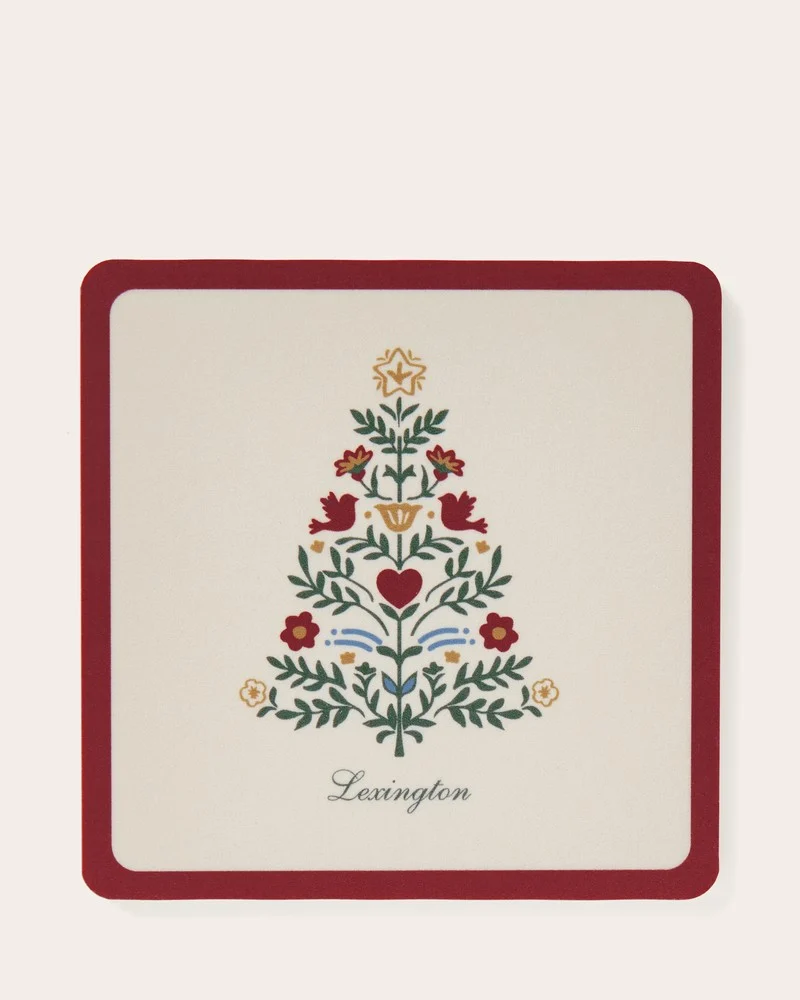 Lexington Holiday Untersetzer laminiert Set von 4