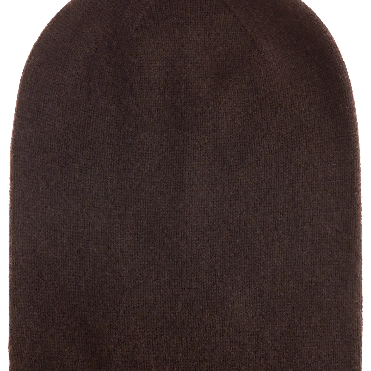 Zwillingsherz 100% Cashmere Beanie braun