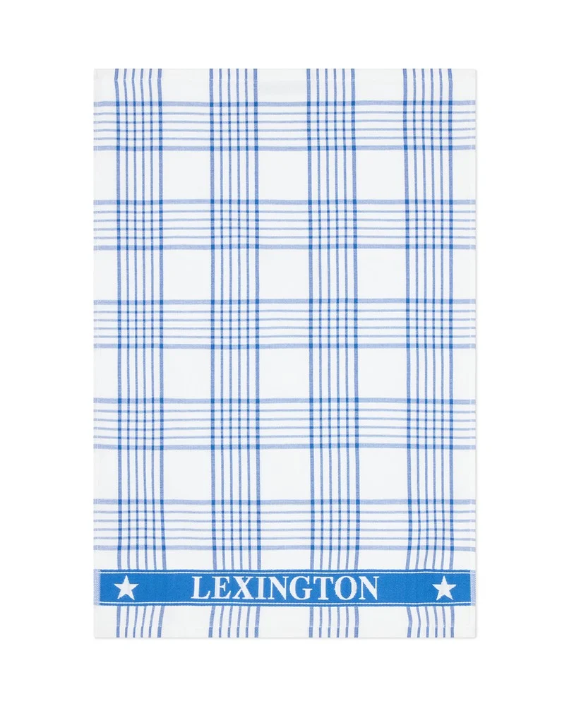 Lexington Küchenhandtuch blau weiss kariert 50 x 70 cm