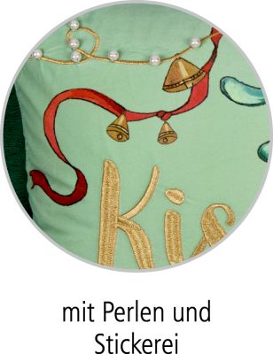 Die Spiegelburg Kissen Kiss me 50 x 35 cm - festliche Weihanchten