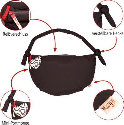 Die Spiegelburg Shopper Uni anthrazit - happy together