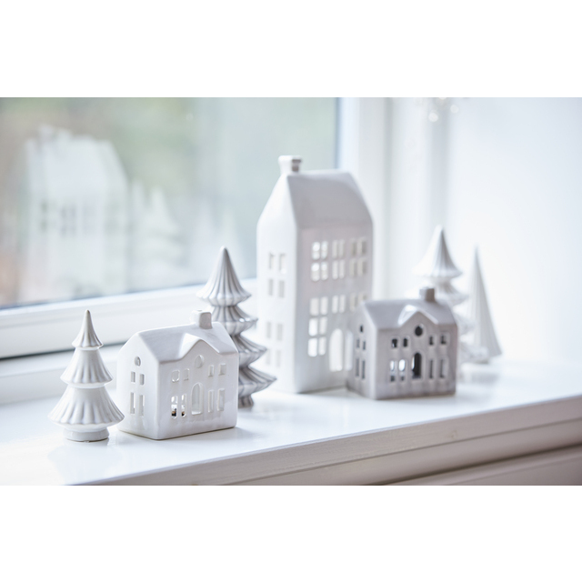 Lene Bjerre LED Haus Mythel weiss 9,8 x 9 x 5,5 cm – Ansicht 2