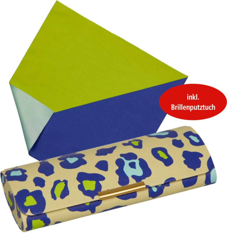 Die Spiegelburg Brillenetui Leo mit Putztuch