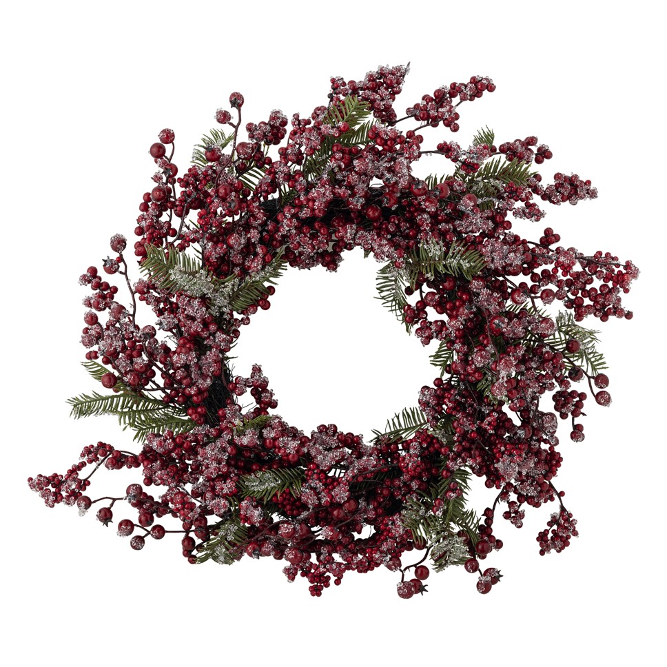 Bloomingville Kranz Winter Berry rot Durchmesser 50 cm