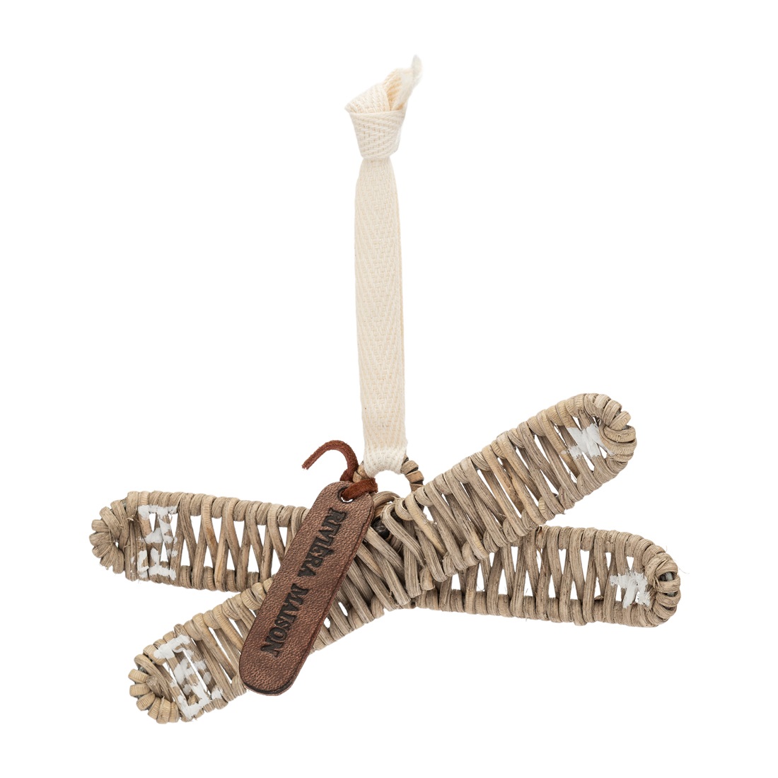 Riviera Maison Rustic Rattan Anhänger Skier