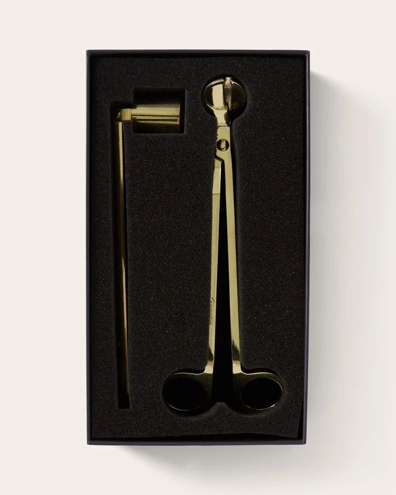 Lexington Geschenkset Dochtschere und Kerzenlöscher