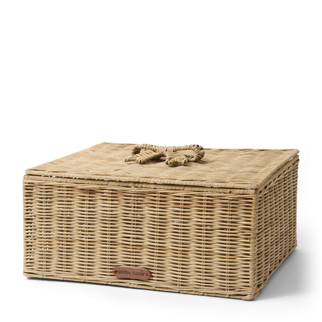 Riviera Maison Rustic Rattan Box Schleife L