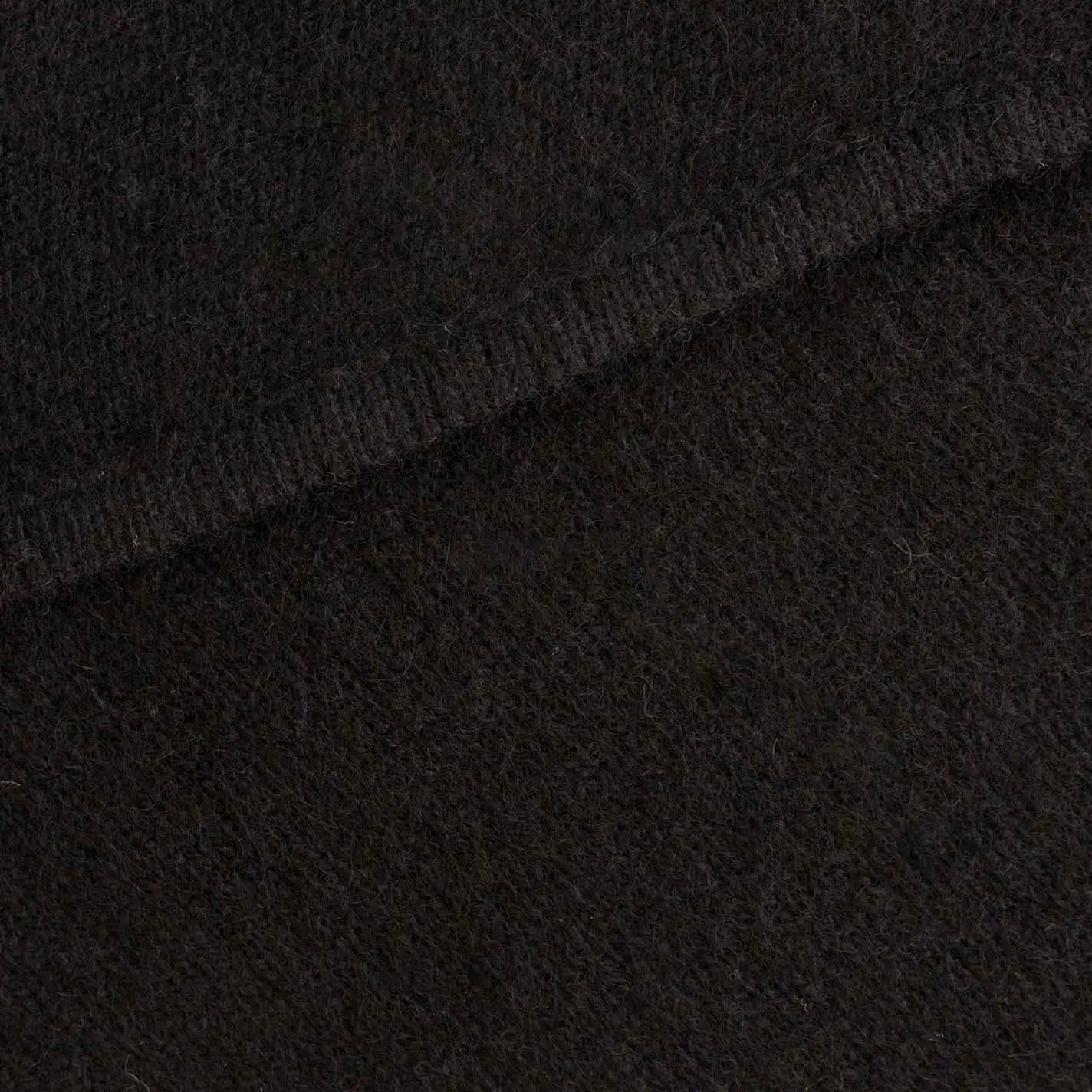 Zwillingsherz 100% Cashmere Dreieckstuch schwarz