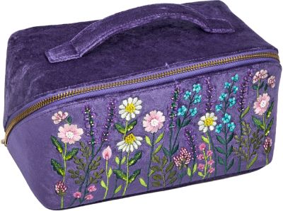 Die Spiegelburg Beautycase purple-Blue bestickt - Lieblingsstücke