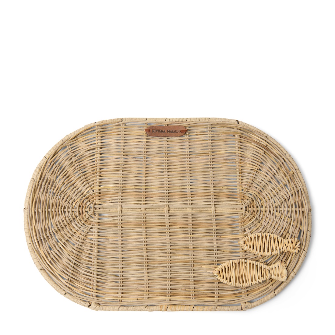Riviera Maison Rustic Rattan Platzset Fisch