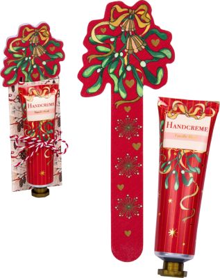 Die Spiegelburg Handcreme mit Nagelfeile Vanilla Musk rot