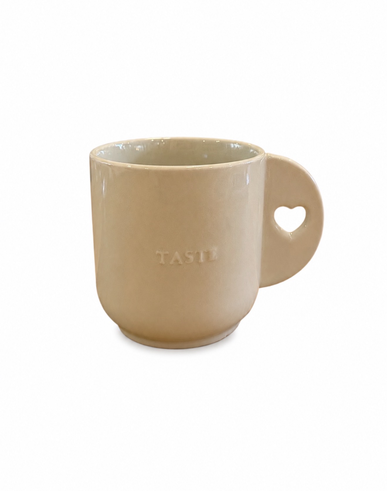 Riviera Maison Tasse Taste mit Herzgriff