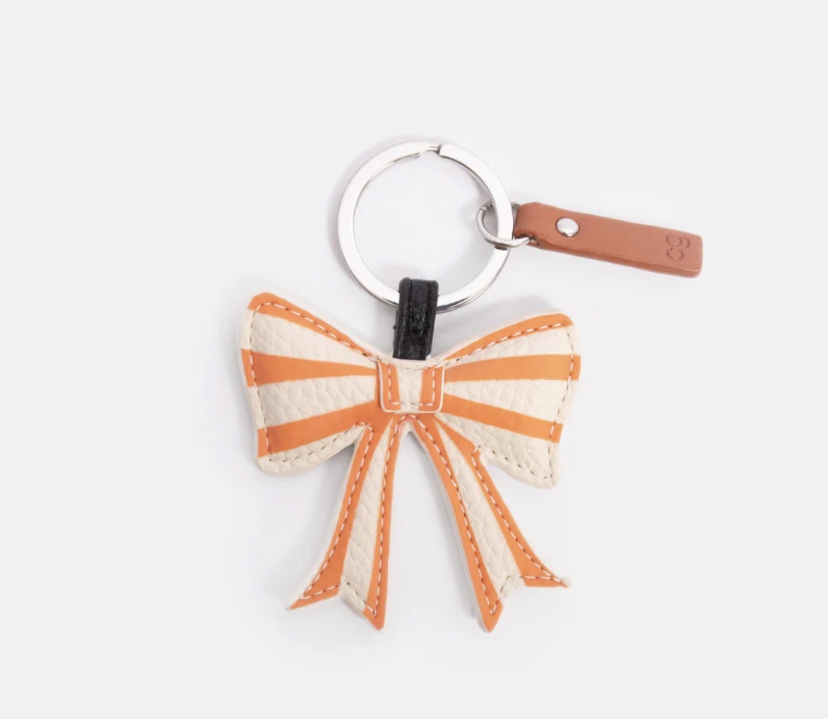 Caroline Gardner Schlüsselanhänger Schleife gestreift