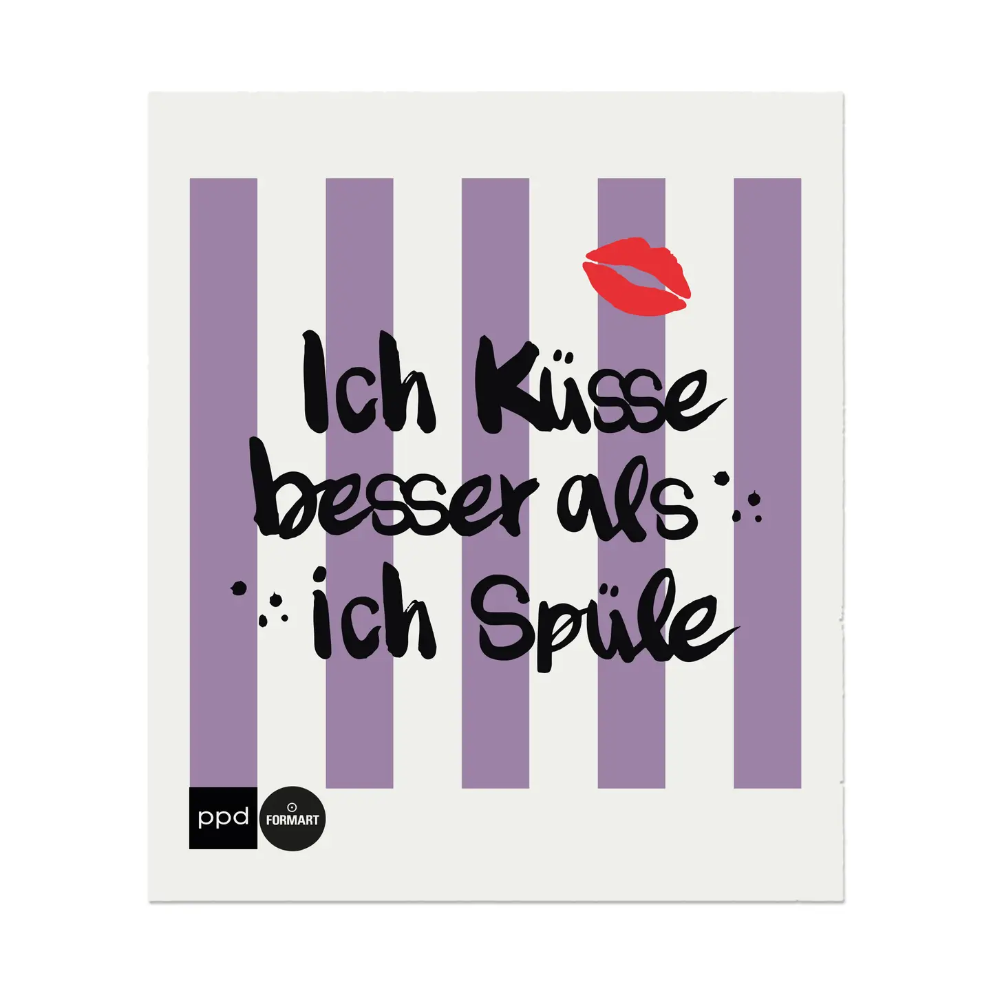 ppd Schwammtuch Kuss
