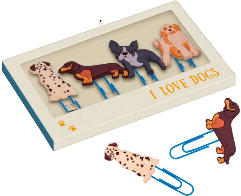 Die Spiegelburg Deko Klammern I love dogs