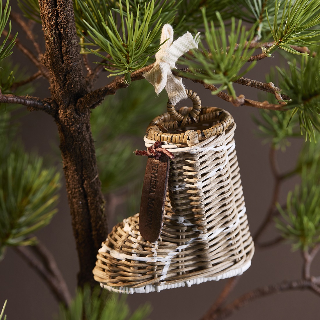 Riviera Maison Rustic Rattan Anhänger Schneestiefel