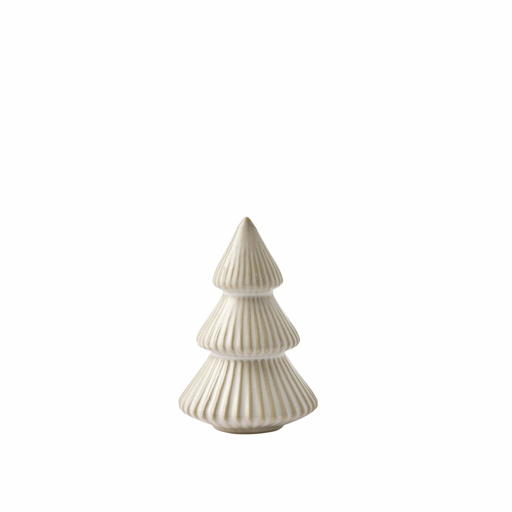 Lene Bjerre Weihnachtsbaum Mythel weiss 6,5 x 6,5 x 9,8 cm