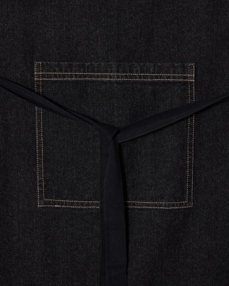 Lexington Schürze aus Bio - Baumwolldenim schwarz unisex