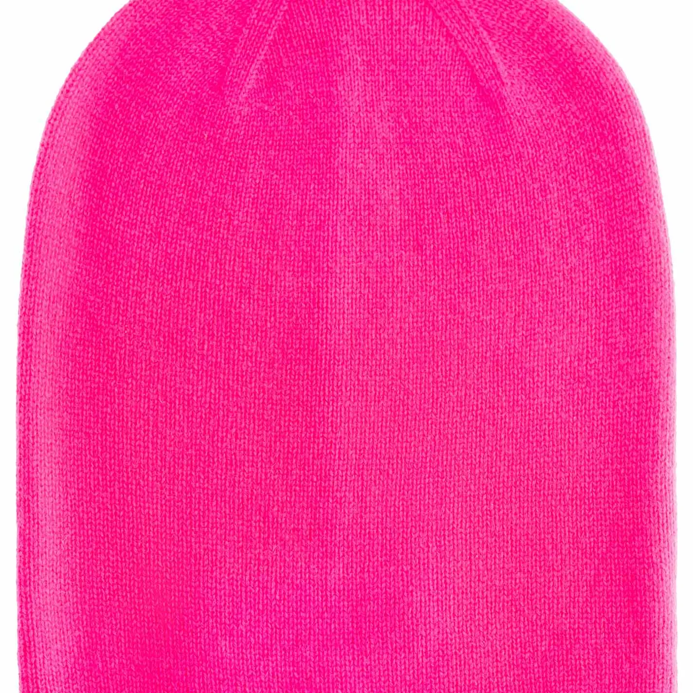 Zwillingsherz 100% Cashmere Beanie neonpink