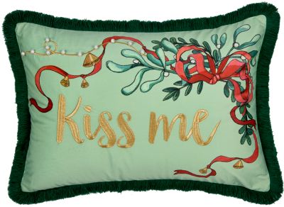 Die Spiegelburg Kissen Kiss me 50 x 35 cm - festliche Weihanchten